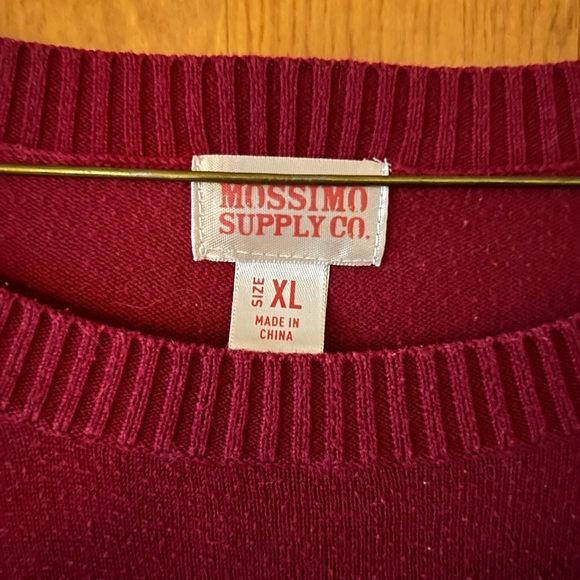 Red Mossimo (Target) Sweater - Picture 3 of 3